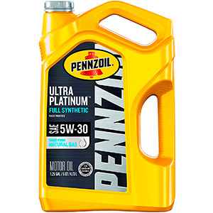 Pennzoil Ultra Platinum Full Synthetic 5W-30 Motor Oil
