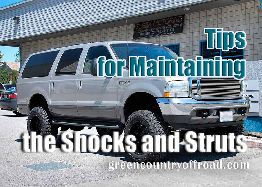 Tips for Maintaining the Shocks and Struts Of Your Vehicle