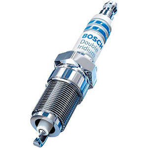 Bosch 9606 Double Iridium OE Replacement Spark Plug, Up to 4X Longer Life (1 Pk) Cadillac; Ford: Expedition, Explorer, Sport, F E (150 250 350 450), Mustang; Jaguar; Lincoln; Mazda; Oldsmobile; Buick