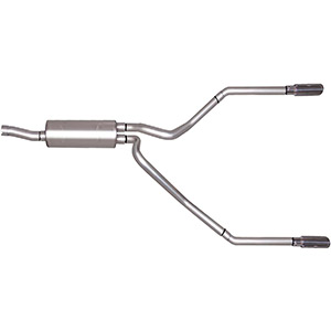 Gibson 69505 Stainless Steel Split Rear Dual Cat-Back Exhaust System