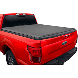 Soft Roll Up Truck Bed Tonneau Cover Compatible with 2004-2008 Ford F-150; 2005-2008 Lincoln Mark LT | Styleside 5.5' Bed